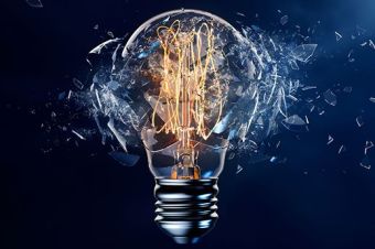 Disruption light bulb